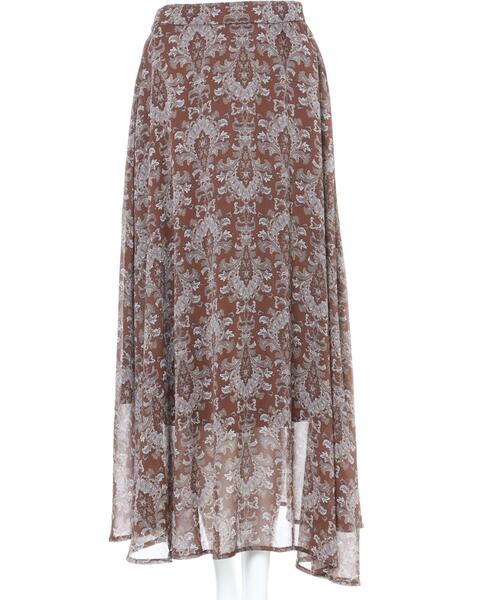 INGNI（イング）の「ダマスク柄／スカート（スカート・レディース・ブラック/ブラウン・FREE）」の3枚目の写真