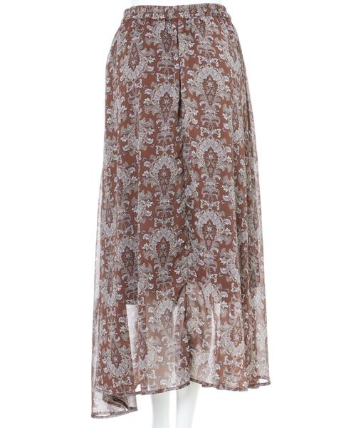 INGNI（イング）の「ダマスク柄／スカート（スカート・レディース・ブラック/ブラウン・FREE）」の8枚目の写真