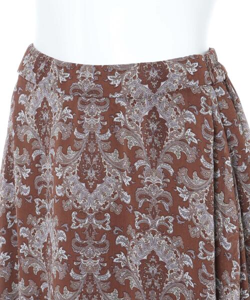 INGNI（イング）の「ダマスク柄／スカート（スカート・レディース・ブラック/ブラウン・FREE）」の7枚目の写真