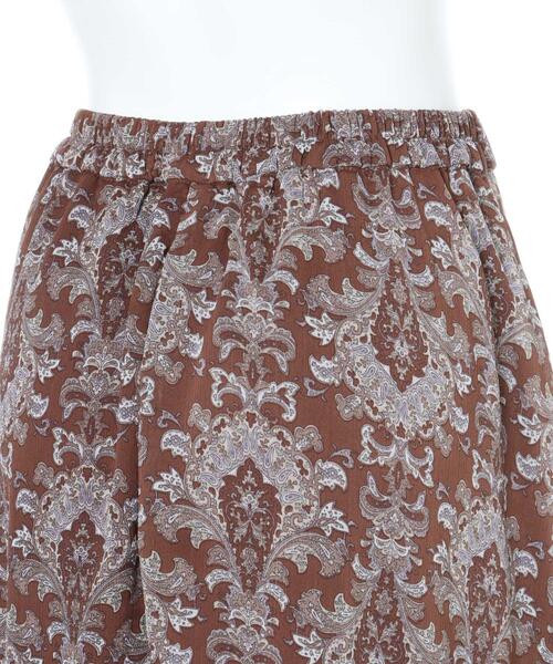 INGNI（イング）の「ダマスク柄／スカート（スカート・レディース・ブラック/ブラウン・FREE）」の6枚目の写真