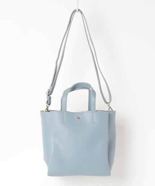 spice edition（スパイスエディション）の「spice edition ﾏﾅ2WAY手提げ（トートバッグ・レディース・ホワイト/ベージュ/グリーン/ブラック/ブルー/ピンク・ONE SIZE）」の5枚目の写真