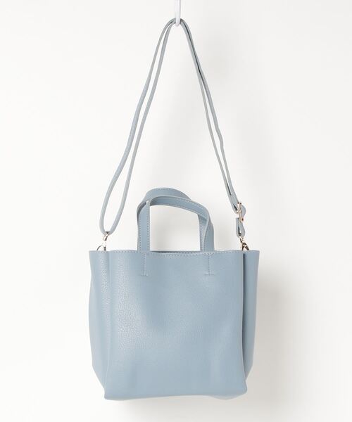 spice edition（スパイスエディション）の「spice edition ﾏﾅ2WAY手提げ（トートバッグ・レディース・ホワイト/ベージュ/グリーン/ブラック/ブルー/ピンク・ONE SIZE）」の8枚目の写真