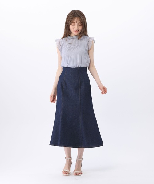 BE RADIANCE（ビーラディエンス）の「マジョリカプリーツブラウス（シャツ/ブラウス・レディース・ピンク/ホワイト/ブルー・FREE）」の17枚目の写真