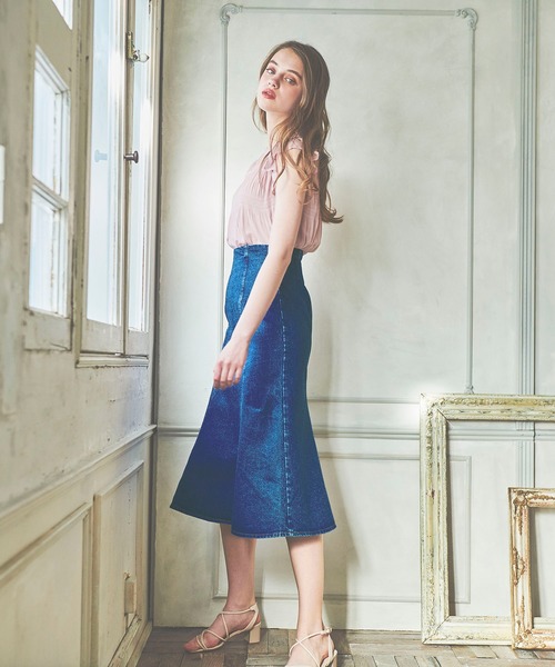 BE RADIANCE（ビーラディエンス）の「マジョリカプリーツブラウス（シャツ/ブラウス・レディース・ピンク/ホワイト/ブルー・FREE）」の7枚目の写真