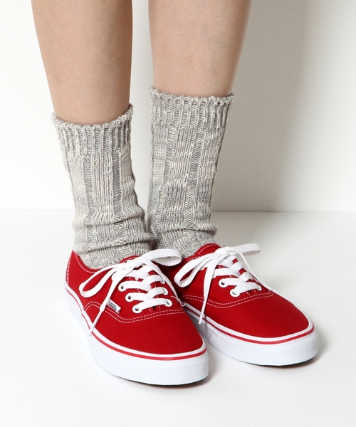 VANS(バンズ)の「VANS AUTHENTIC / ヴァンズ / バンズ(その他シューズ・レディース・レッド/ブラック・6h/5/5h/6/4h)」の9枚目の写真