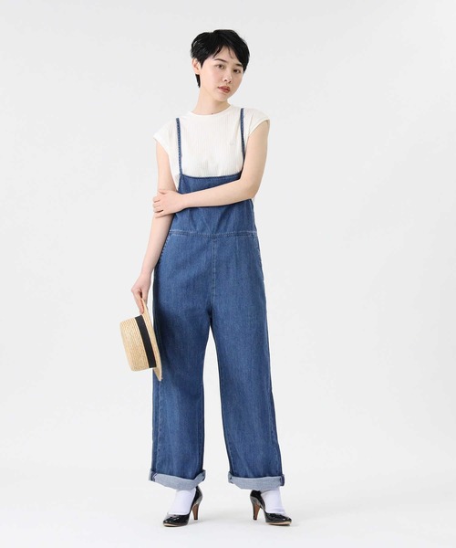 Lee（リー）の「【Lee】サロペットセット（ノースリーブと