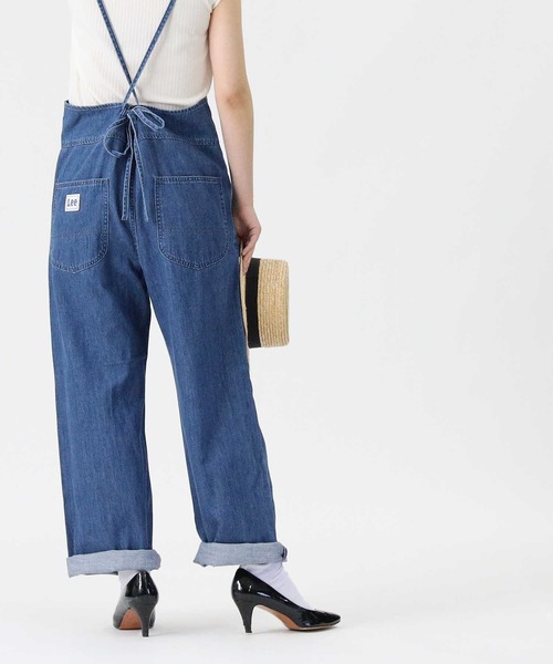 Lee サロペット　ノースリーブ　2点セット Lee（リー）の「【Lee】サロペットセット（ノースリーブと