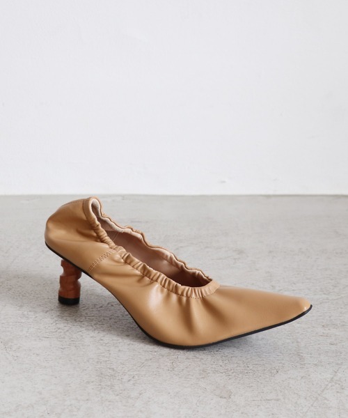 Ir9647 パンプス Evol イーボル のファッション Evol シューズ ソフトシャーリングパンプス
