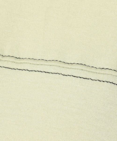 EACH.(イーチ)の「EACH(イーチ) CONTRAST STITCH P/O コントラスト ステッチ プルオーバー(Tシャツ/カットソー・レディース・グリーン/ブラック/ホワイト・FREE)」の10枚目の写真
