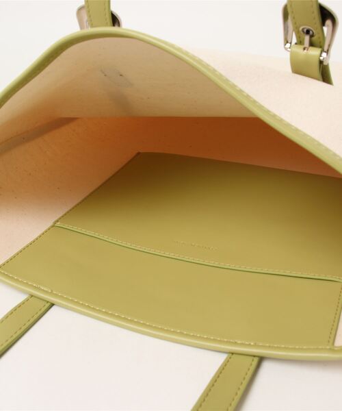 LA BELLE ETUDE（ラベルエチュード）の「【CONTROL FREAK】ウエスタンビッグトート（トートバッグ・レディース・ブラック/ベージュ/グリーン・FREE）」の19枚目の写真