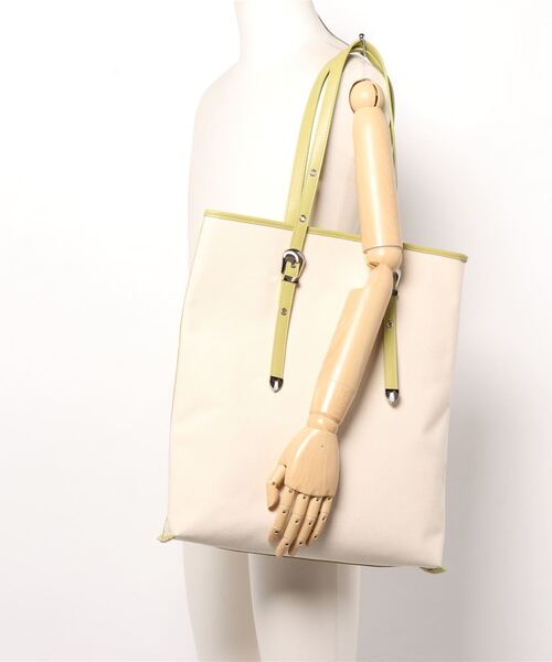 LA BELLE ETUDE（ラベルエチュード）の「【CONTROL FREAK】ウエスタンビッグトート（トートバッグ・レディース・ブラック/ベージュ/グリーン・FREE）」の20枚目の写真