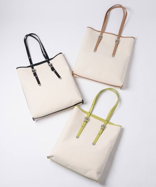 LA BELLE ETUDE（ラベルエチュード）の「【CONTROL FREAK】ウエスタンビッグトート（トートバッグ・レディース・ブラック/ベージュ/グリーン・FREE）」の16枚目の写真