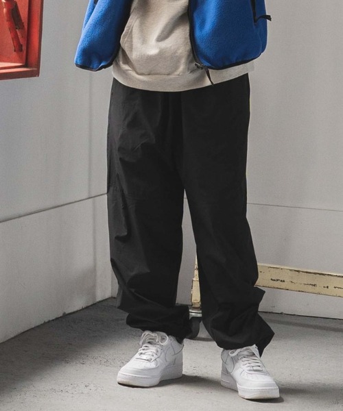 WEGO（ウィゴー）の「WEGO/テックタフタイージーパンツ（スウェットパンツ・メンズ・ブラック/ブルー・MEDIUM/LARGE）」の5枚目の写真