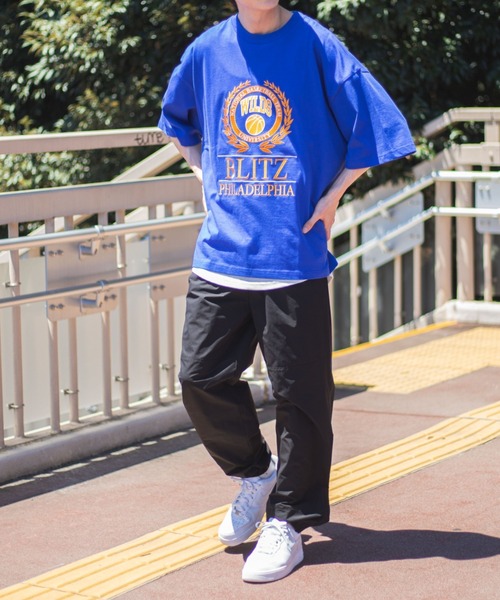 WEGO（ウィゴー）の「WEGO/テックタフタイージーパンツ（スウェットパンツ・メンズ・ブラック/ブルー・MEDIUM/LARGE）」の22枚目の写真