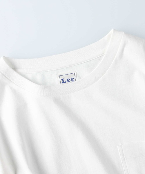 Lee（リー）の「【Lee】ラウンドポケットＴシャツ（Tシャツ/カットソー・レディース・パープル/ホワイト/ダークグレー・M/L）」の11枚目の写真