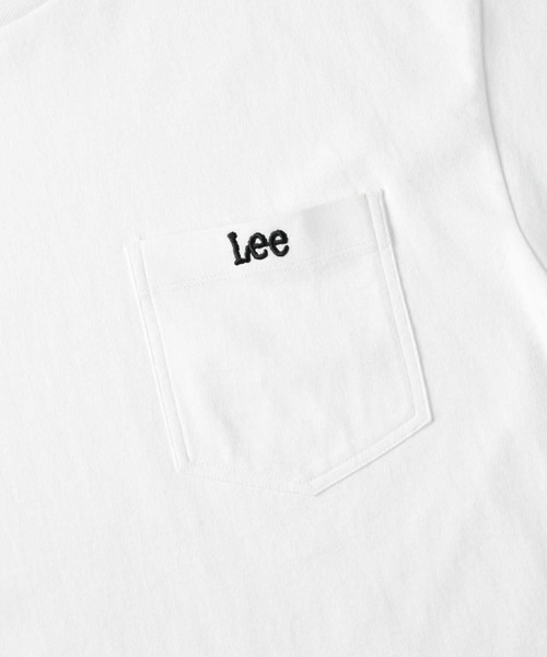 Lee（リー）の「【Lee】ラウンドポケットＴシャツ（Tシャツ/カットソー・レディース・パープル/ホワイト/ダークグレー・M/L）」の12枚目の写真