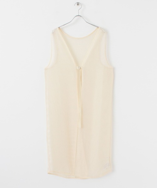 KBF（ケイビーエフ）の「2WAYメッシュワンピース（ワンピース・レディース・オリーブ/アイボリー・ONE）」の15枚目の写真