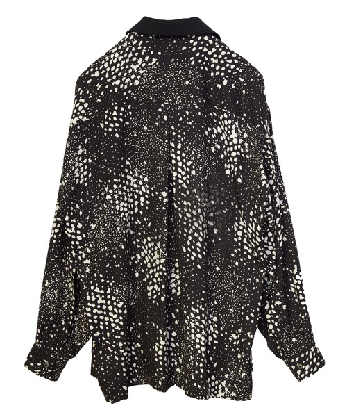 TAUPE（トープ）の「【TAUPE/トープ】 スリットスリーブバンビシャツ（シャツ/ブラウス・メンズ・ブラック/キャメル・1/2）」の7枚目の写真