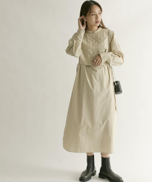 KBF（ケイビーエフ）の「『36サイズ/低身長向けも展開』キルティング