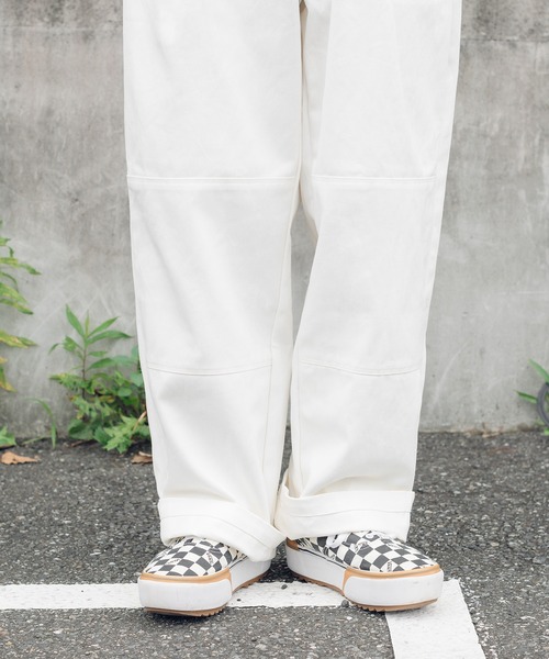 Perushu(ペルーシュ)の「ステッチワイドストレートパンツ(その他パンツ・メンズ・オフホワイト/オレンジ/ボルドー・SMALL/MEDIUM/LARGE)」の13枚目の写真