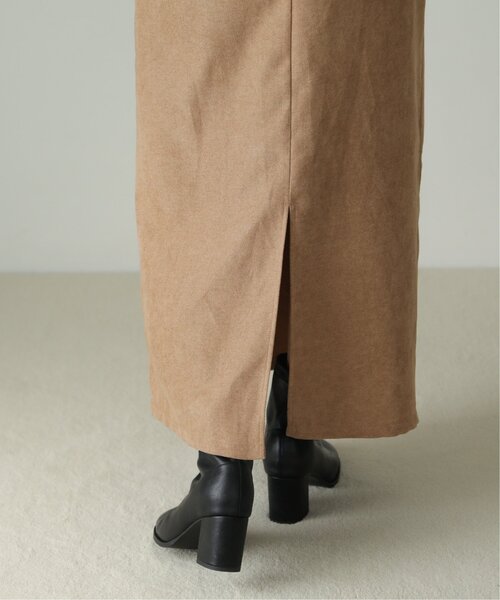 RAY CASSIN（レイカズン）の「Vカットナロージャンスカ（ジャンパースカート・レディース・ワイン/ブラック/ベージュ・FREE）」の11枚目の写真