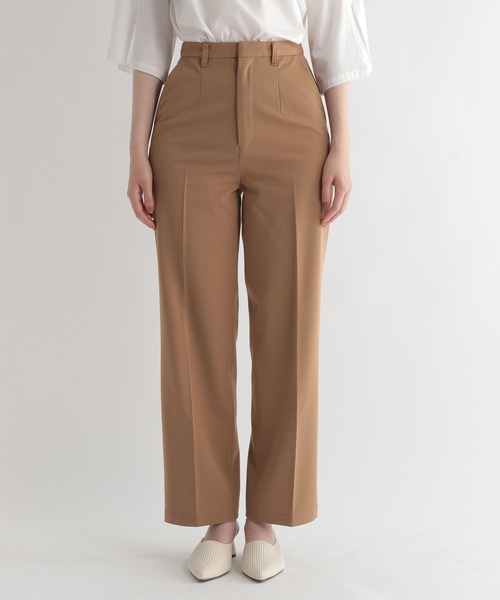 Andemiu（アンデミュウ）の「【セットアップ対応】アソートセミワイドパンツ219171（デニムパンツ・レディース・ブラック/ベージュ/チェック・SMALL/MEDIUM）」の16枚目の写真