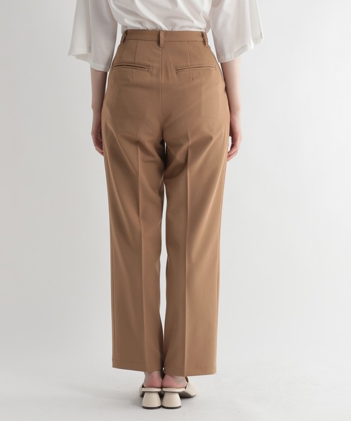 Andemiu（アンデミュウ）の「【セットアップ対応】アソートセミワイドパンツ219171（デニムパンツ・レディース・ブラック/ベージュ/チェック・SMALL/MEDIUM）」の15枚目の写真