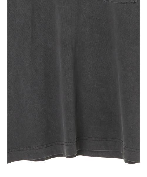 CRAFT STANDARD BOUTIQUE（クラフトスタンダードブティック）の「16/-天竺ピグメントPKT半袖TEE　＊（Tシャツ/カットソー・メンズ・チャコールグレー/ベージュ/ブラウン/オリーブ/ピンク/オレンジ/アイボリー・LL/M/L）」の19枚目の写真