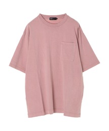 16/-天竺ピグメントPKT半袖TEE　＊