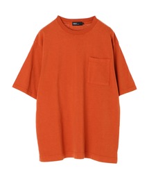 16/-天竺ピグメントPKT半袖TEE　＊