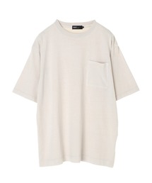 16/-天竺ピグメントPKT半袖TEE *