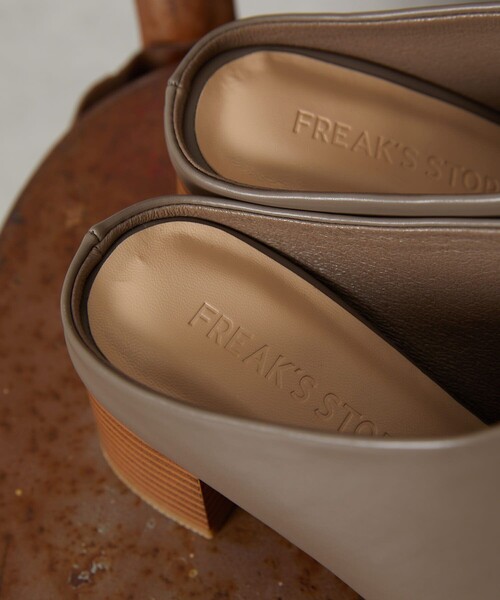 FREAK'S STORE（フリークスストア）の「▽【WEB限定】スクエアトゥーミュール（その他シューズ・レディース・ベージュ/ゼブラ/ホワイト/ブラック/レオパード・23.0cm/24.0cm/23.5cm/22.5cm/24.5cm）」の17枚目の写真