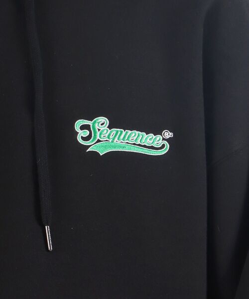 B ONE SOUL(ビーワンソウル)の「Sequence / BASEBALL LOGO WAPPEN HOODIE / ベースボール ロゴ ワッペン パーカー(パーカー・メンズ・オフホワイト/キャメル/ブルーグレー/ブラック・LARGE/MEDIUM)」の8枚目の写真
