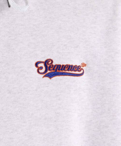 B ONE SOUL(ビーワンソウル)の「Sequence / BASEBALL LOGO WAPPEN HOODIE / ベースボール ロゴ ワッペン パーカー(パーカー・メンズ・オフホワイト/キャメル/ブルーグレー/ブラック・LARGE/MEDIUM)」の11枚目の写真