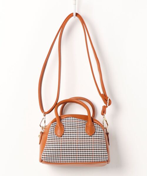 N.（N. Natural Beauty Basic）（エヌエヌナチュラルビューティーベーシック）の「2Wayミニボストンショルダーバッグ（ショルダーバッグ・レディース・ホワイト系その他/ブラウン系その他・ﾌﾘ-）」の3枚目の写真