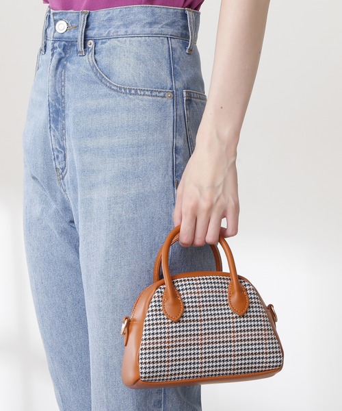 N.（N. Natural Beauty Basic）（エヌエヌナチュラルビューティーベーシック）の「2Wayミニボストンショルダーバッグ（ショルダーバッグ・レディース・ホワイト系その他/ブラウン系その他・ﾌﾘ-）」の9枚目の写真