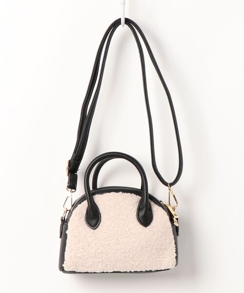 N.（N. Natural Beauty Basic）（エヌエヌナチュラルビューティーベーシック）の「2Wayミニボストンショルダーバッグ（ショルダーバッグ・レディース・ホワイト系その他/ブラウン系その他・ﾌﾘ-）」の10枚目の写真