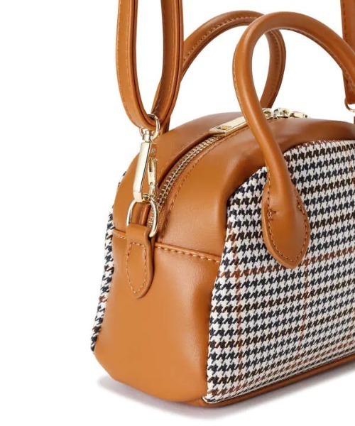 N.（N. Natural Beauty Basic）（エヌエヌナチュラルビューティーベーシック）の「2Wayミニボストンショルダーバッグ（ショルダーバッグ・レディース・ホワイト系その他/ブラウン系その他・ﾌﾘ-）」の15枚目の写真