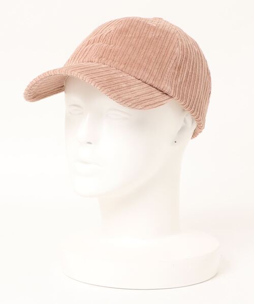 ehka sopo（エヘカソポ）の「コーデュロイキャップ（キャップ・レディース・キャメル/ピンク/ベージュ・ﾌﾘ-）」の4枚目の写真