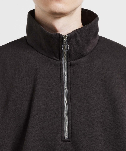 JUNRED（ジュンレッド）の「【韓国ファッション】ハイネックスウェット（スウェット・メンズ・チャコールグレー/ブルー/ホワイト系その他4・S/M/L）」の14枚目の写真