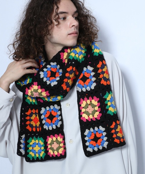 HARE（ハレ）の「クロシェマフラー(HARE)（マフラー）」 - WEAR