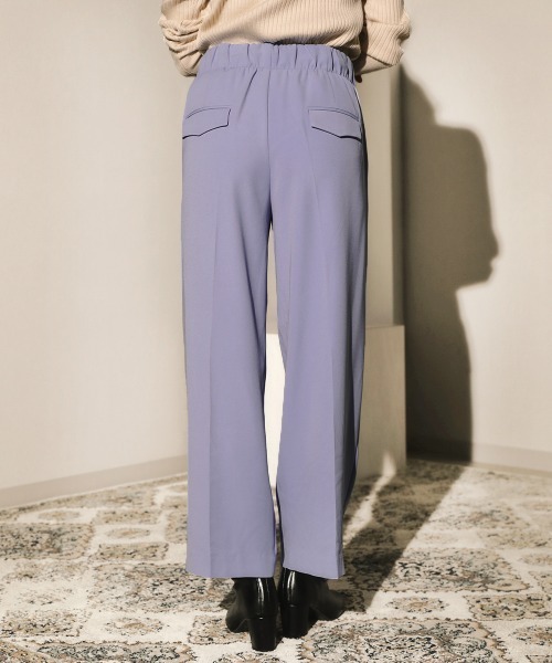 Bou Jeloud(ブージュルード)の「センタープレスカラーパンツ(その他パンツ・レディース・イエロー/パープル/ブラック・38)」の14枚目の写真