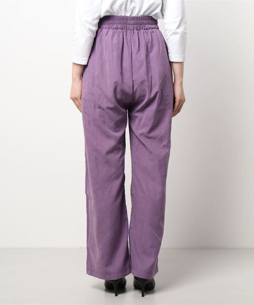 FIG&VIPER(フィグアンドバイパー)の「ピーチスキンワイドPT(その他パンツ・レディース・ライトグレー/パープル/ダークグレー・FREE)」の15枚目の写真