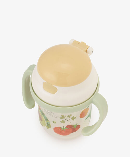 Afternoon Tea（アフタヌーンティー）の「はらぺこあおむし/ストローマグカップ（マグ/哺乳瓶/お食事グッズ・キッズ・アイボリー・ONE SIZE）」の5枚目の写真