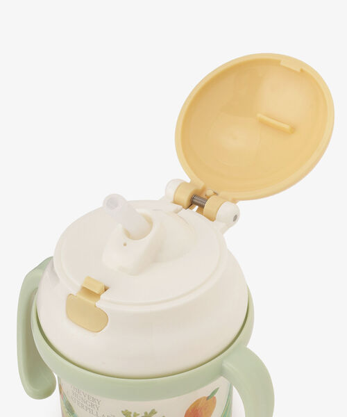 Afternoon Tea（アフタヌーンティー）の「はらぺこあおむし/ストローマグカップ（マグ/哺乳瓶/お食事グッズ・キッズ・アイボリー・ONE SIZE）」の7枚目の写真