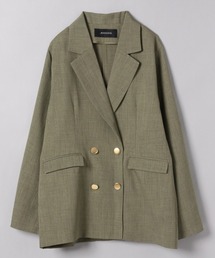 JEANASIS | ソフトツイルWジャケット/238636(テーラードジャケット)