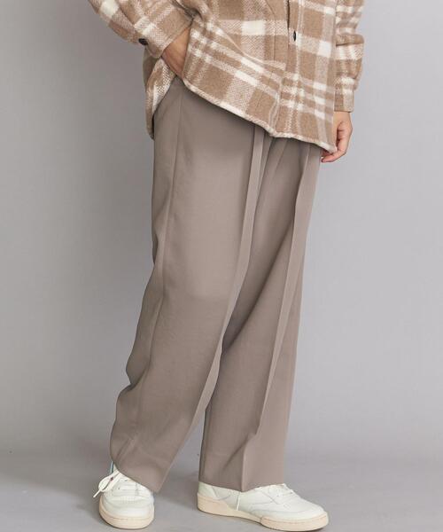 BEAUTY&YOUTH UNITED ARROWS（ビューティーアンドユースユナイテッドアローズ）の「BY FLAPPY ブロークン 1P ストレートパンツ（その他パンツ・メンズ・ブラック/グレー・S/M/L/XL）」の2枚目の写真