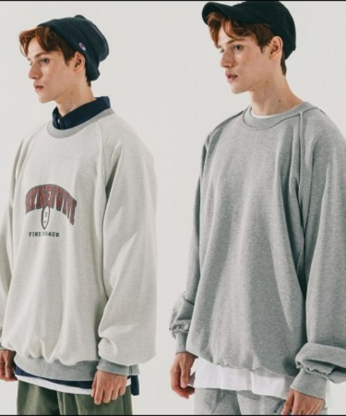 WV PROJECT(ダブリューブイプロジェクト)の「WV PROJECT(ダブリューブイプロジェクト) /EASY REVERSIBLE SWEATSHIRT/リバーシブル クルーネックスウェット(スウェット・レディース・ブラック/グレー/オートミール・S/M/L)」の3枚目の写真