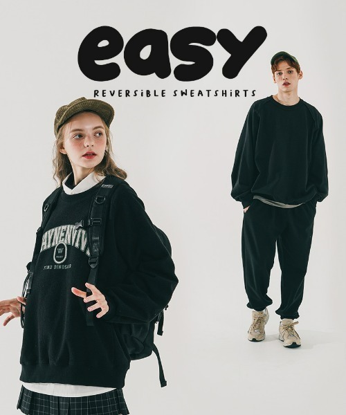 WV PROJECT(ダブリューブイプロジェクト)の「WV PROJECT(ダブリューブイプロジェクト) /EASY REVERSIBLE SWEATSHIRT/リバーシブル クルーネックスウェット(スウェット・レディース・ブラック/グレー/オートミール・S/M/L)」の16枚目の写真