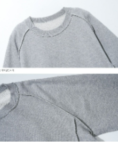 WV PROJECT(ダブリューブイプロジェクト)の「WV PROJECT(ダブリューブイプロジェクト) /EASY REVERSIBLE SWEATSHIRT/リバーシブル クルーネックスウェット(スウェット・レディース・ブラック/グレー/オートミール・S/M/L)」の20枚目の写真